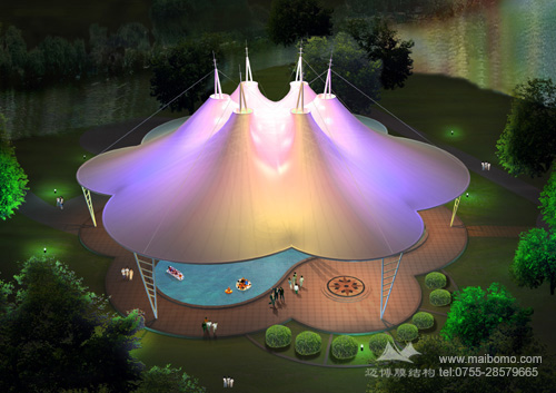 銀川市奧特萊斯廣場膜結(jié)構(gòu)項目