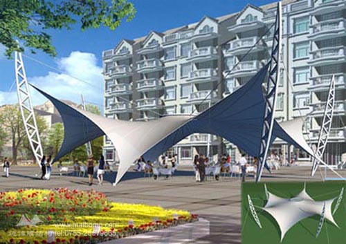 文化舞臺景觀膜