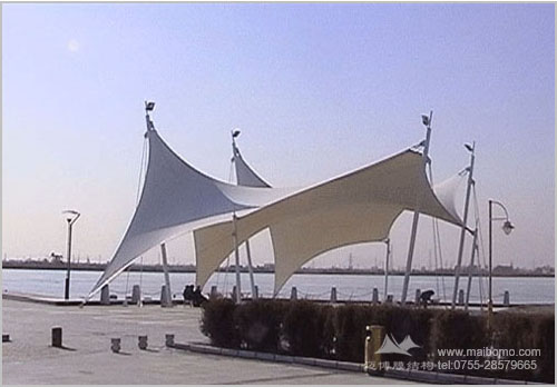 濱河路張拉膜項(xiàng)目