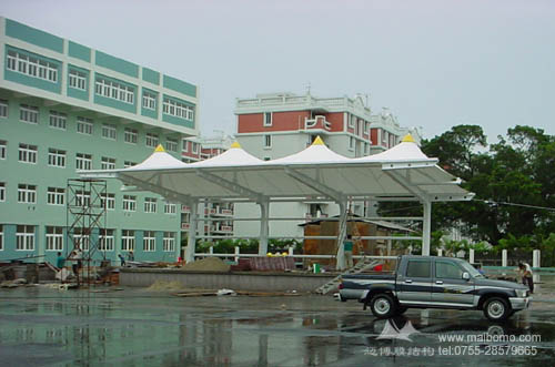 學(xué)校主席臺(tái)膜結(jié)構(gòu)項(xiàng)目