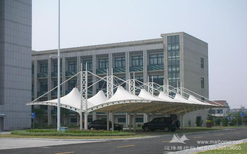 停車棚膜結(jié)構(gòu)三