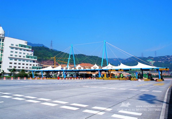 大梅沙收費站膜結(jié)構(gòu)