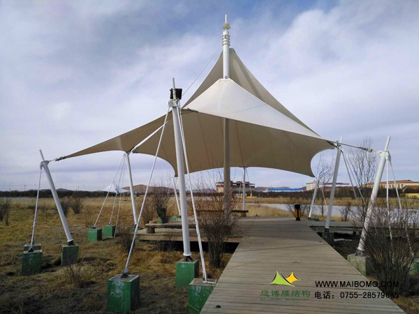 若爾蓋濕地公園膜結構景觀規(guī)劃設計項目