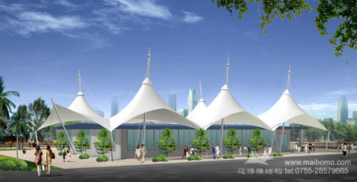 宜昌學(xué)校體育館膜結(jié)構(gòu)設(shè)計(jì)