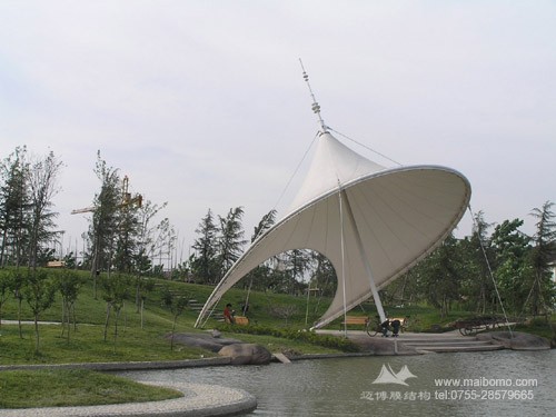 福建濱江碼頭遮陽(yáng)膜結(jié)構(gòu)