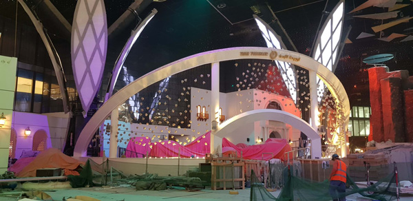 多哈市會(huì)展中心高透光膜結(jié)構(gòu)