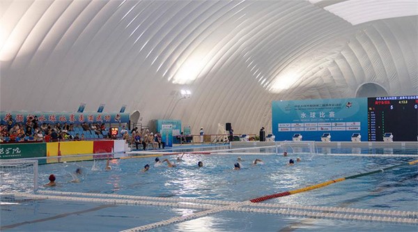 氣膜游泳池，氣膜游泳館